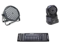 Kit 4 Par Led Slim 60X3W 2 Mini Wash 18X3W 1 Dmx 512 Kit 4 Par Led Slim 60X3W 2 Mini Wash 18X3W 1 Dmx 512