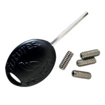Kit 4 Parafusos Inox E Chave De Quilha Encaixe Futures Tipo:Único Kit 4 Parafusos Inox E Chave De Quilha Encaixe Futures Tipo:Único
