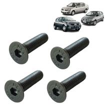 Kit 4 Parafusos Maçaneta Puxador Interno Clio Scenic Megane Kit 4 Parafusos Maçaneta Puxador Interno Clio Scenic Megane