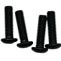 Kit 4 parafusos preto para bolha sahara 300 2024 á 2025 nmax 160 2016 á 2023 Kit 4 parafusos preto para bolha sahara 300 2024 á 2025 nmax 160 2016 á 2023