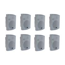 Kit 4 Pares Caixa Para Sonorização de Ambiente 30W 5 polegadas LSA05 WH - LEXSEN Kit 4 Pares Caixa Para Sonorização de Ambiente 30W 5 polegadas LSA05 WH - LEXSEN