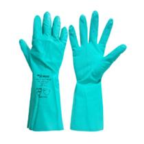 Kit 4 Pares De Luva Nitrilica Flocada 90 Tam 08 - Plastcor