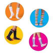 Kit 4 Pares De Meia Galocha Infantíl Galochita Kid