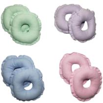 Kit 4 Pares De Rosquinha De Amamentação Maternidade Macio Protetor De Seio Pós Parto Gestante Kit 4 Pares De Rosquinha De Amamentação Maternidade Macio Protetor De Seio Pós Parto Gestante