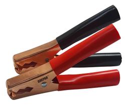 Kit 4 Pares Garra Jacare Pequena Clip P/cabo De Bateria 200a Kit 4 Pares Garra Jacare Pequena Clip P/cabo De Bateria 200a