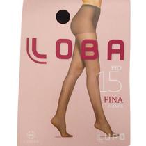 Kit 4 Pares Meia Calça Fio 15 News Com Lycra Loba Lupo