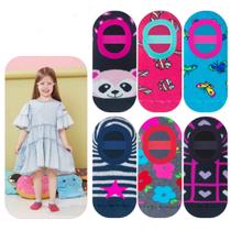 Kit 4 Pares Meia Sapatilha Infantil Menina Antiderrapante Kit 4 Pares Meia Sapatilha Infantil Menina Antiderrapante