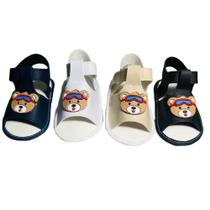 Kit 4 Pares Sandálias Masculinas Urso Para Bebê Menino