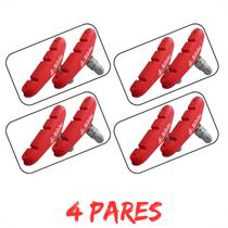 Kit 4 Pares Sapatas VBrake 70mm MTB Aro 26 Bicicleta Freio VOribital