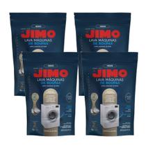 Kit 4 Pastilha Concentrada Limpa Máquinas De Lavar Roupas Automáticas Todos Modelos 8x20gr Lavagem Interna Remove Excesso De Sujeira Aparencia Nova