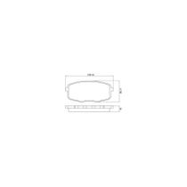 Kit 4 Pastilha Freio Diant Hyundai I30 Carens Kia Cerato Kit 4 Pastilha Freio Diant Hyundai I30 Carens Kia Cerato