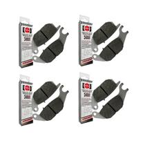 KIT 4 Pastilha Freio Traseira Cg Titan160 2025 Fischer Disco