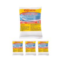 Kit 4 Pastilha Múltipla Ação 3 em 1 T-200 Genco 200g