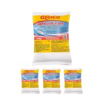 Kit 4 Pastilha Múltipla Ação 3 em 1 T-200 Genco 200g