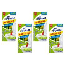 Kit 4 Pastilha Sanitária Cítrus 3 Adesiva Mil Aromas