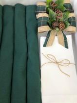 Kit 4 Pças Jogo Americano De Mesa Jantar Natal Decoração 001