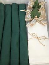 Kit 4 Pças Jogo Americano De Mesa Jantar Natal Decoração 001