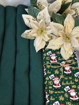 Kit 4 Pças Jogo Americano De Mesa Jantar Natal Decoração 007