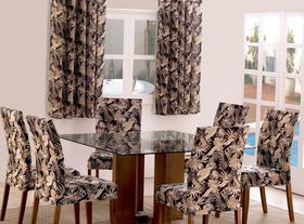 Kit 4 Pçs Capa Protetora de Cadeira 4 Lugares Floral Kit 4 Pçs Capa Protetora de Cadeira 4 Lugares Floral