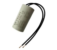 Kit 4 pçs capacitor de partida acv 6uf x 250v - 6uf x 250vac - cbb60