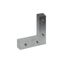 Kit 4 pçs esquadro para esquadria 23441 - 10 cm loth