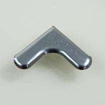 Kit 4 Pçs Ponteiras de Aço Inoxidável Protetor para Tapetes e Passadeiras 3,5cx3,5cm Prata Kit 4 Pçs Ponteiras de Aço Inoxidável Protetor para Tapetes e Passadeiras 3,5cx3,5cm Prata