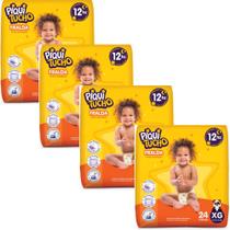 Kit 4 PCT Fralda Descartável Piquitucho Mega - Todos os tamanhos