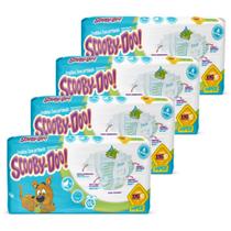 KIT 4 PCT Fralda Descartável Scooby Doo Hiper KIT 4 PCT Fralda Descartável Scooby Doo Hiper