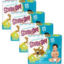 Kit 4 PCT Fralda Descartável Scooby Doo Mega Kit 4 PCT Fralda Descartável Scooby Doo Mega