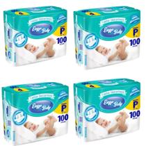 KIT 4 PCT Fraldas Descartáveis Atacado Barato Enzzo Baby Pacotão Todos os tamanhos