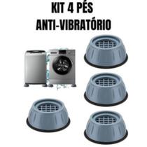Kit 4 Pé Lava E Seca Secadora Geladeira Anti Vibração Fogão Máquina Lavar Frontal Nivelador 4 Peças Kit 4 Pé Lava E Seca Secadora Geladeira Anti Vibração Fogão Máquina Lavar Frontal Nivelador 4 Peças