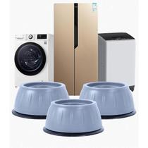 Kit 4 Pé Lava E Seca Secadora Máquina De Lavar Anti Vibração