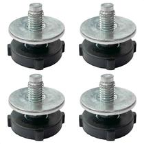 Kit 4 Pé Nivelador Lava e Seca Philco PLR12B PLS12B Kit 4 Pé Nivelador Lava e Seca Philco PLR12B PLS12B