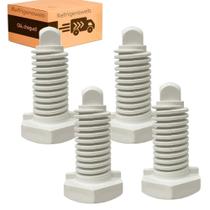 Kit 4 Pé Nivelador Lavadora Electrolux Lbu16 TOP08 LT15F 67490030