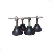 Kit 4 Pé Nivelador Mesa Bilhar Snooker Sinuca Com Chapa Nº2