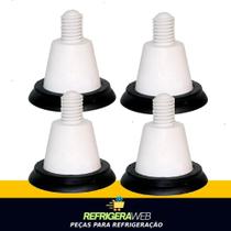 Kit 4 Pé Para Lavadora Compativel Clean Mondial Bwq