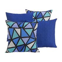 Kit 4 peças almofadas cheias decor Kit 4 peças almofadas cheias decor