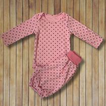 Kit 4 Peças Body e Calça Menina