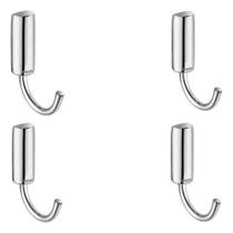 Kit 4 Peças Cabide Banheiro Idea Cromado Docol 00585906 Kit 4 Peças Cabide Banheiro Idea Cromado Docol 00585906