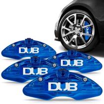 Kit 4 peças capa pinca de freio azul