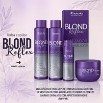 Kit 4 Peças Capilar Blond Reflex Matizador Desamarelador