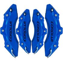 Kit 4 Peças Cor Azul Capa de Pinça de Freio Para Corolla Compatível Vários Modelos