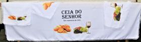 Kit 4 Peças De Toalhas De Decoração Para Santa Ceia 2 Metros
