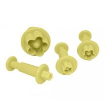 Kit 4 Peças Ejetor de Massas Myosotis Amarelo Bluestar