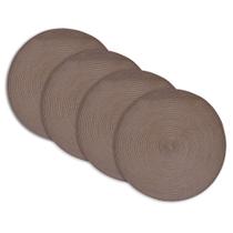 Kit 4 peças Jogo Americano Redondo Suplat Mesa Posta Kit 4 peças Jogo Americano Redondo Suplat Mesa Posta