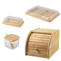 Kit 4 Peças Mesa Posta Linha Bambu Ou Kit 4 Peças Mesa Posta Linha Bambu Ou