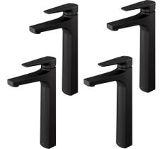 Kit 4 Peças Misturador Monocomando Ônix Docol Lift 007961ce