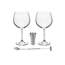 Kit 4 Peças para Gin Bohemia 31x13 cm 58575