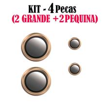 KIT(4 Pecas) Película Da Câmera Liso Motorola Edge 50 Neo C Anel De Metal Protetors De Lentes Vidro