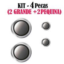KIT(4 Pecas) Película Da Câmera Liso Motorola Edge 50 Neo C Anel De Metal Protetors De Lentes Vidro